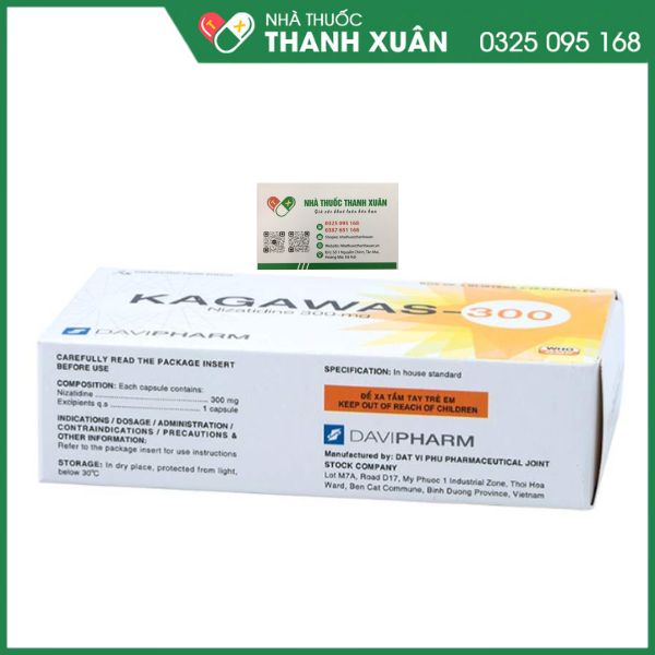 Kagawas-300 - Điều trị bệnh trào ngược dạ dày - thực quản